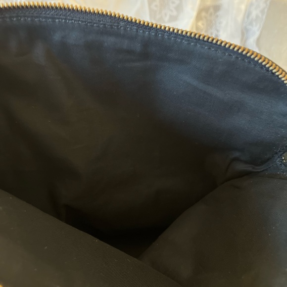 Fossil shoulder bag black and white diamond pattern - Picture 5 of 9